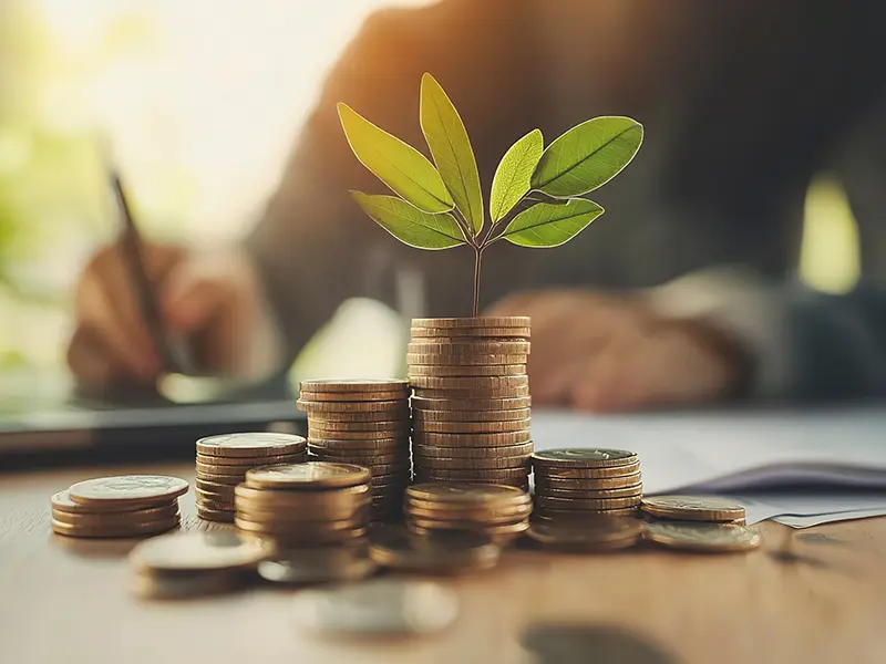 coins with growth